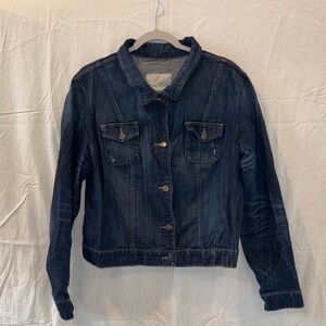 Old Navy Dark Blue Jean Jacket